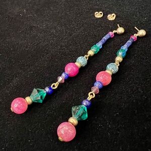 Vintage - Long dangle earrings